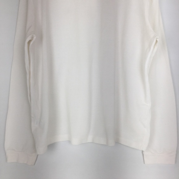 Lacoste Men’s Long Sleeve Classic Fit Polo Shirt White Size XL Preppy Casual - Picture 11 of 12